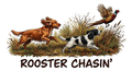 Rooster Chasin’ Sticker